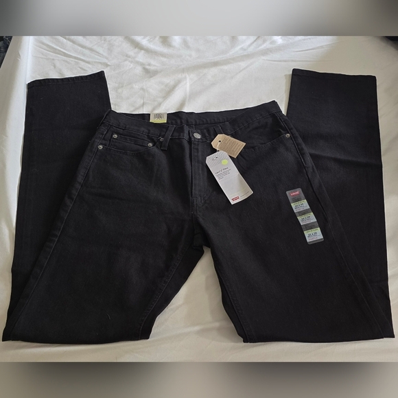 Levis 541 Athletic Taper Jeans Black Big & Tall 32x38 Nwt - Picture 2 of 5